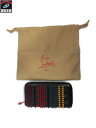 C.Louboutin Multi-Color Spike Capsule Collection/スタッズウォレット【中古】