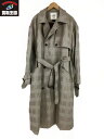 WV PROJECT トレンチコート チェック【中古】