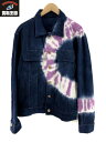 THE ELDER STATESMAN タイダイジャケット(M)ネイビー【中古】