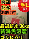 【28年産】新潟県魚沼産コシヒカリ(特別栽培米、減農薬米)★玄米30kg(精米無料27kg)送料無料※北海道は別途送料\500沖縄一部離島は\1000が掛かります。