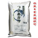 【送料無料(一部地域を除く)】新潟県産つきあかり 5kg袋 〔30年産〕 大粒でツヤツヤ♪保温後も美味しさが持続!新潟から産地直送でお届けします♪【一等米】