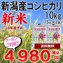 新米28年産予約クーポン利用で4,980円送料無料