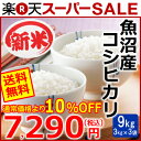 スーパーセール★10%OFF新米28年産予約魚沼産