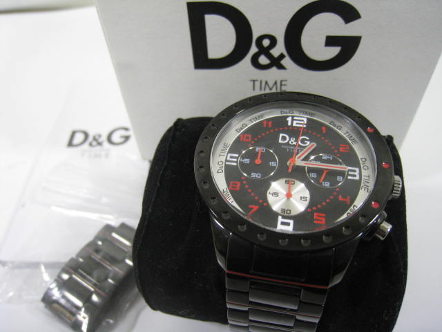 D&G,クオーツ腕時計【中古】