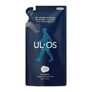 大塚製薬 UL・OS（ウル・オス）　薬用スカルプシャンプー　詰替パウチ（420ml）×2　