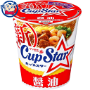 送料無料 カップ麺 サンヨー サッポロ一番 カップスター しょうゆ 72g×12個入×2ケース