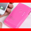 モバイルバッテリー 携帯充電器ILAU30-01P【ピンク】iPhone5対応スマートフォン用ケーブル無しタイプ【送料無料】 【あす楽対応_関東】【10P13oct13_b】【楽ギフ_包装】