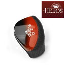 HELIOS プリウス zvw30 前期 後期 6mm 径 パンチング シフトノブ レッド x ブラック グラデ