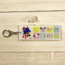 くまのがっこう アクリルスリムキーホルダー タイル【メール便可】