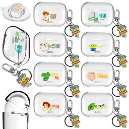 Disney Toy Story 4 AirPods (Pro) Typo Clear Case ディズニー <strong>トイストーリー4</strong> エアーポッズ プロ タイポ クリア エアーポッズ プロ2 エアーポッズ3 プロ1 エアーポッズ2 エアーポッズ1 収納 ケース カバー ホルダー付き 無線充電 衝撃保護 指紋防止 油膜防止 ストラップ