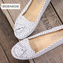 【 セール sale 】 BOEMOS レディース 靴 6041 CROSTA STAMPATA DOT BIANCO/NERO ボエモス ドライビングシューズ モカシン スエード スリッポン 【FABIO RUSCONI ファビオルスコーニ 好きにもお薦め】
