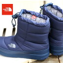 【セール sale】 【あす楽】【国内正規品】 THE NORTH FACE W Nuptse Bootie WP IV NFW51685 DD ダークデニム ノースフェイス ブーツ ヌプシ ブーティーウォータープルーフ レディース BOOTS