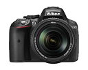   Nikon fW^჌tJ D5300 18-140VR YLbg ubN D5300LK18-140VRBK