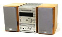 【中古】ONKYO オンキヨー(オンキョー) FR-155 + D-02EX(センターユニットFR-155とスピーカーD-02EXの組み合わせ)CD/MDチューナーアンプシステム