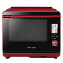 【中古】シャープ ウォーターオーブン ヘルシオ(HEALSIO) 30L 2段調理 無線LAN対応 レッド AX-XW300-R