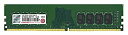 【中古】Transcend デスクトップPC用 PC4-19200(DDR4-2400) 16GB 1.2V 288pin U-DIMM TS2GLH64V4B