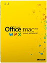 【中古】【旧商品】Microsoft Office for Mac Home and Student 2011-1 パック