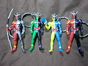 【中古】仮面ライダーW リアルフィギュアキーホルダー1 全4 ダブル プライズ ヒートジョーカー サイクロンジョーカー ルナトリガー ルナメタル