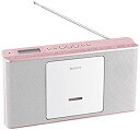 【中古】ソニー SONY CDラジオ ZS-E80 : FM/AM/ワイドFM対応 語学学習用機能搭載 ピンク ZS-E80 P