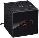 【中古】(非常に良い)ソニー SONY クロックラジオ ICF-C1 : FM/AM/ワイドFM対応 おやすみタイマー ブラック ICF-C1 B
