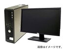【中古】Office2013付属 1TB搭載 Win 7 Pro 64bit 22型超大画面液晶セット DELL Optiplex 780 高速Core2Duo 2.93GHz メモリ8GB HD 1TB 無線LAN付