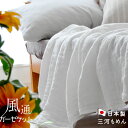 送料無料 無添加六重ガーゼケット 三河木綿 風通織