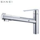 三栄水栓 SANEI シングル浄水器付ワンホールスプレー混合栓 K87580JV-13C