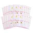 エヒメ紙工 祝儀袋 夫婦紙 愛の手結 桃 金封赤白3枚入 20冊パックミヨ300-2×20P