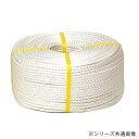 【代引き不可】ビニロンロープ 6mm径×200m 02014