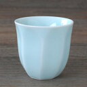 青磁 面取り冷酒杯