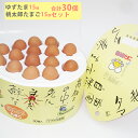 【26日9:59まで5倍】ゆずたま15個、桃太郎たまご15個合計30個セット(専用箱2段構造)【ヤマサキ農場】【送料無料】【お中元のし対応可】