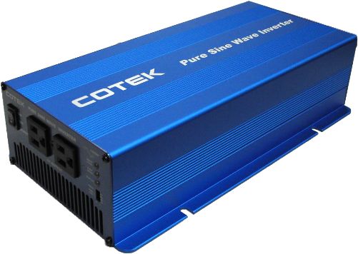 【送料無料】48V専用正弦波インバーターCOTEK正弦波DC-ACインバーター SK1000 (出力1000W) 48V仕様【バッテリーチェッカー付】