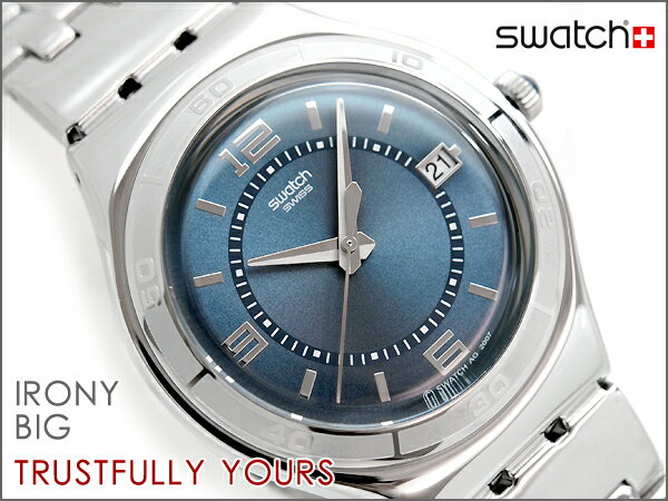 【Swatch IRONY BIG】スウォッチ メンズ 腕時計 TRUSTFULLY YOURS トラストフリー・ユア−ズ YGS452G