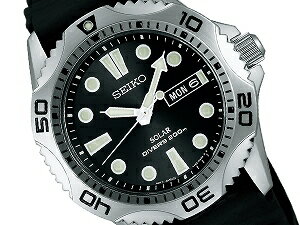 【SEIKO PROSPEX】セイコー プロスペックス ダイバー スキューバ ソーラー メンズ腕時計 ブラック×シルバー ウレタンベルト SBDJ003【正規品】【送料無料】