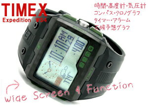 【TIMEX】タイメックス エクスペディション WS4 メンズ アウトドア腕時計 ブラック T49664【在庫処分】
