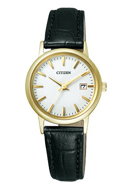 【CITIZEN FORMA】シチズン フォルマ レディース腕時計 エコ・ドライブ ホワイト レザーベルト EW1582-03B【送料無料】【正規品】