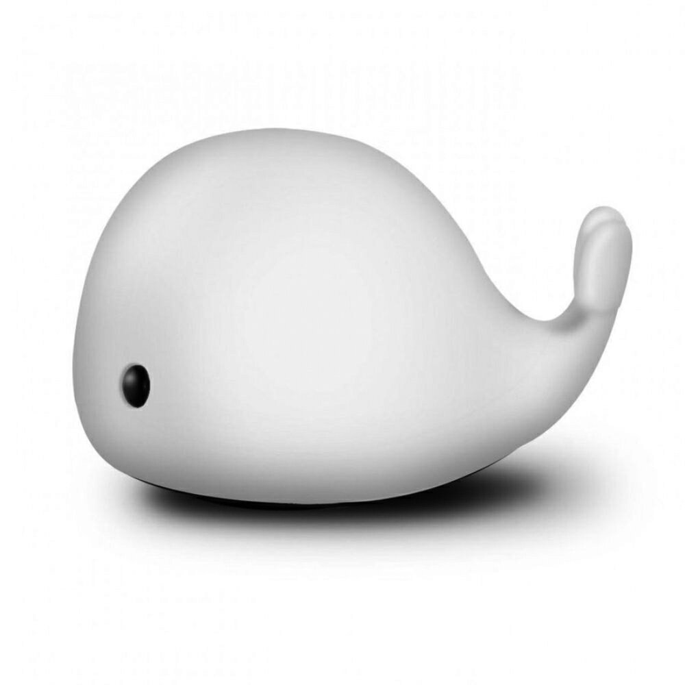 間接照明 ベッド サイド ランプ 可愛い イルカ 鯨 USB 充電式 白 癒し ストレス解消 寝室 子供用 雰囲気作り クジラ プレゼント