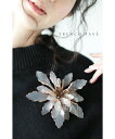 【再入荷♪1月20日12時&22時より】(ホワイト)「french pave」華やかに咲き誇る花びらの