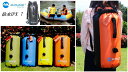 MARJAQE 防水リュック ドライバッグ ウォータープルーフ 30L ビーチバッグ 防水バッグ ドライ チューブ バッグ