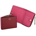 フルラ FURLA 二つ折り ミニ財布 バイフォールド ウォレット MY GLAM 1046881 バイカラー ボルドー×ピンク KP02 Q26 X58