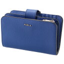 フルラ FURLA 2020年秋冬新作 財布 二つ折り BABYLON バビロン ジップアラウンドウォレット ブルー系 PCX9UNO B30000 GH700