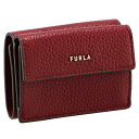 フルラ FURLA 2021年春夏新作 財布 三つ折り ミニ財布 バビロン BABYLON トライフォールド ウォレット ダークレッド系 PCY9UNO HSF000 CGQ00
