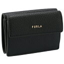 フルラ FURLA 2020年秋冬新作 財布 三つ折り ミニ財布 バビロン BABYLON トライフォールド ウォレット ブラック PCY9UNO HSF000 O6000