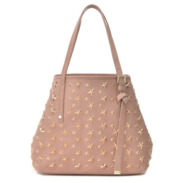 【送料無料】JIMMY CHOO/ジミーチュウ 2014年秋冬新作 カーフスキン/スタッズ トートバッグ SASHAS CST 0059