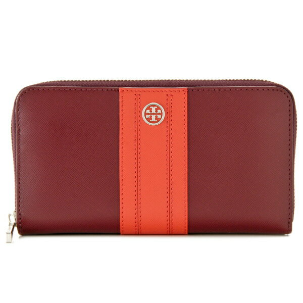 TORY BURCH/トリーバーチ 2014年秋冬新作 ROBINSON STRIPE ラウンドファスナー長財布 22149230 0014 500