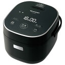シャープ KS-CF05B-B(ブラック) ジャー炊飯器 3...