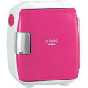 ツインバード工業 HR-DB06P(ピンク) D-CUBE S 保冷・保温庫 5.5L HRDB06P500mlペットボトル4本収納可能 ノンフロンペルチェ式 AC100V DC12V2電源対応