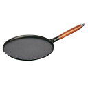 ストウブ staub IH対応 木柄クレープパン 28cm ...