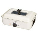 ドウシシャ DHP-1502-IV(アイボリー) PIERIA ホットプレート 2枚タイプ