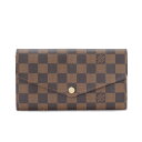 LOUIS VUITTON N63209 ダミエ ポルトフォイユ・サラ 長財布
